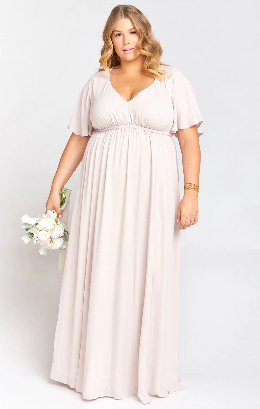 Show me your mumu Emily Empire Maxi Dress XL